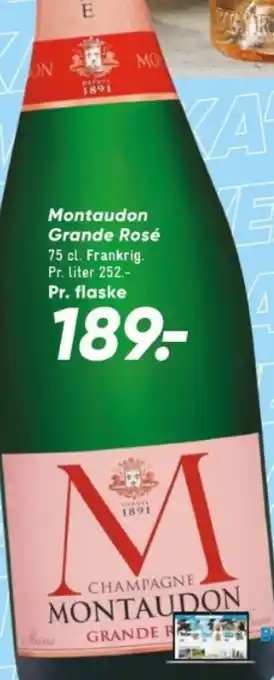 Bilka Montaudon Grande Rosé tilbud
