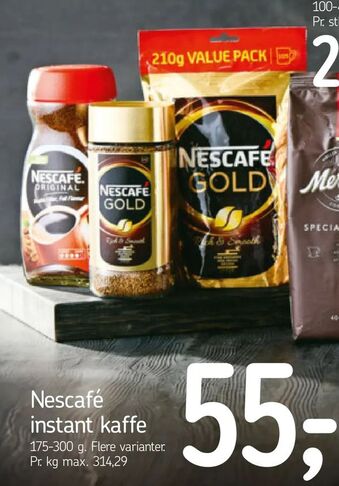 Føtex Nescafé instant kaffe tilbud