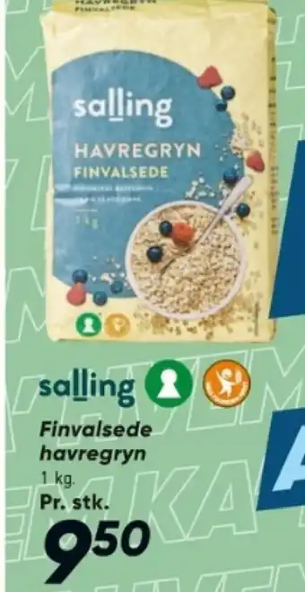 Bilka Finvalsede havregryn tilbud