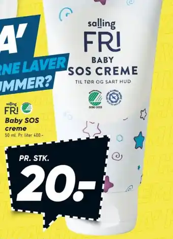 Baby SOS creme