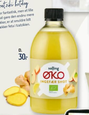Føtex Økologisk ingefærshot tilbud