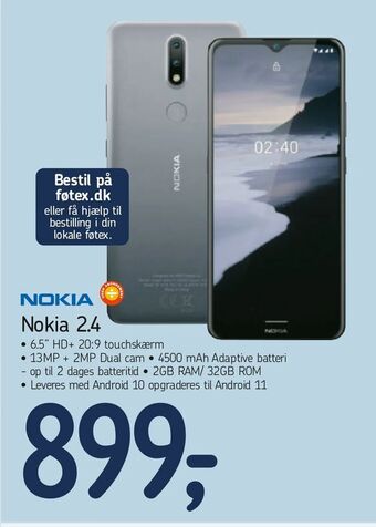 Føtex Nokia 2.4 tilbud