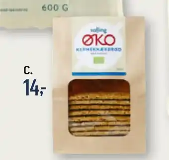 Føtex Økologiske knækbrød tilbud