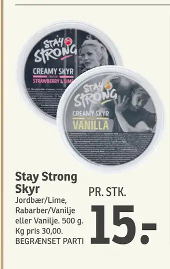 SPAR Stay Strong Skyr tilbud