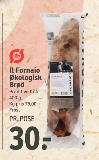SPAR Il Fornaio Økologisk Brød tilbud