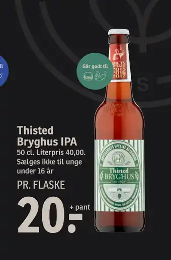 SPAR Thisted Bryghus IPA tilbud