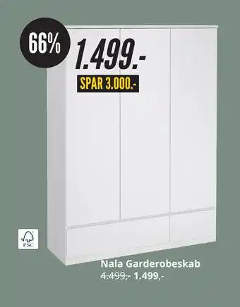 My Home Nala Garderobeskab tilbud