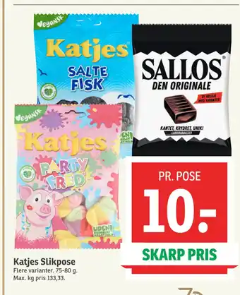 SPAR Katjes Slikpose tilbud