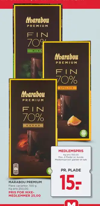 MENY MARABOU PREMIUM tilbud