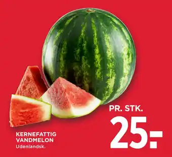 MENY KERNEFATTIG VANDMELON tilbud