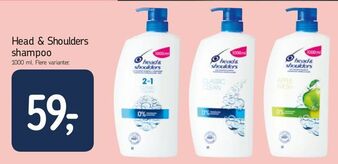 Føtex Head & Shoulders shampoo tilbud