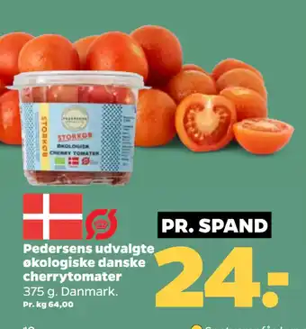 Netto Pedersens udvalgte økologiske danske cherrytomater tilbud