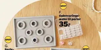 Netto Opbevaringsæske til perler tilbud