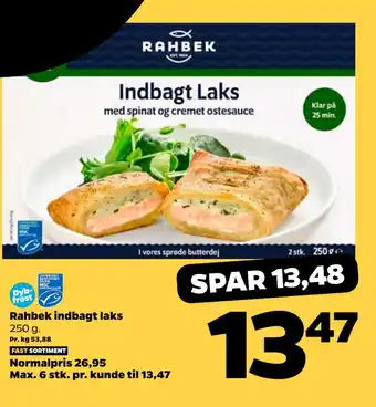 Netto Rahbek indbagt laks tilbud