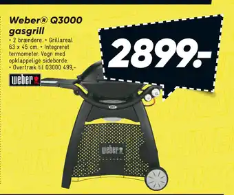 Bilka Weber Q3000 gasgrill tilbud