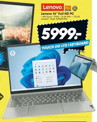 Bilka Lenovo 14'' Full HD PC tilbud
