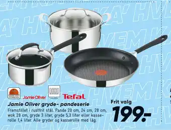 Bilka Jamie Oliver gryde- pandeserie tilbud
