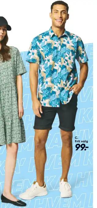 Bilka Skjorte eller shorts tilbud