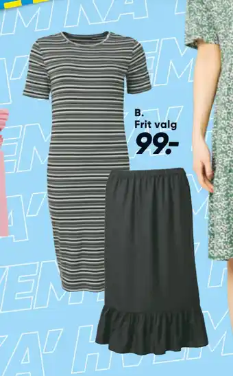 Bilka Kjole eller nederdel tilbud