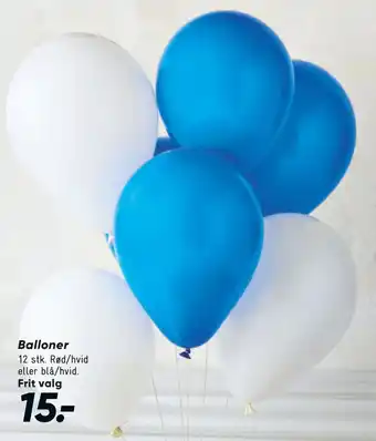 Bilka Balloner tilbud