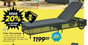 Bilka Terni solvogn tilbud