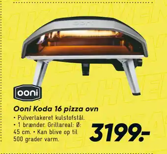 Bilka Ooni Koda 16 pizza ovn tilbud