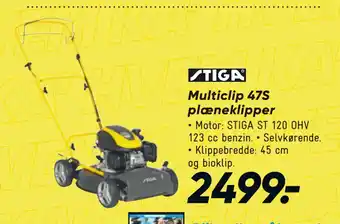 Bilka Multiclip 47S plæneklipper tilbud