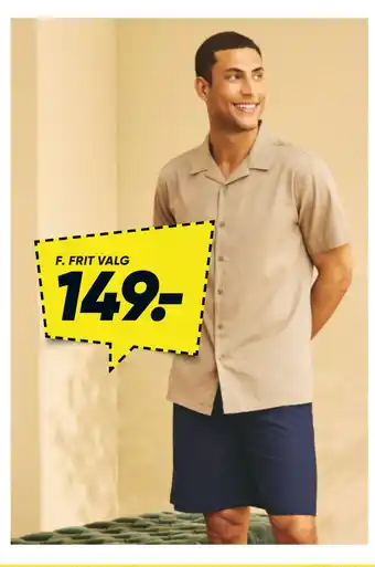 Bilka Skjorte eller shorts tilbud