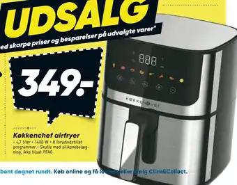 Bilka Køkkenchef airfryer tilbud
