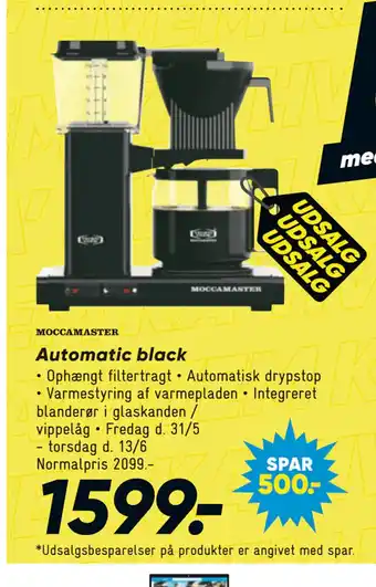 Bilka Automatic black tilbud