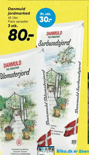Bilka Danmuld jordmarked tilbud