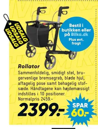 Bilka Rollator tilbud