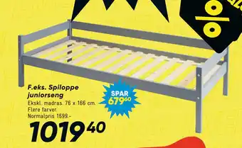 Spiloppe juniorseng