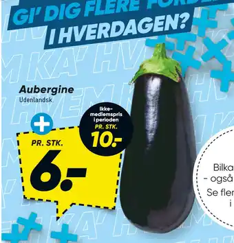 Bilka Aubergine tilbud