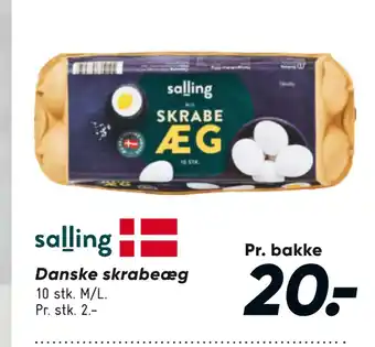 Bilka Danske skrabeæg tilbud