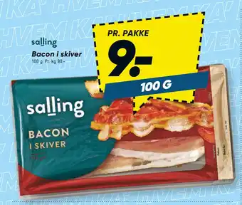 Bilka Bacon i skiver tilbud