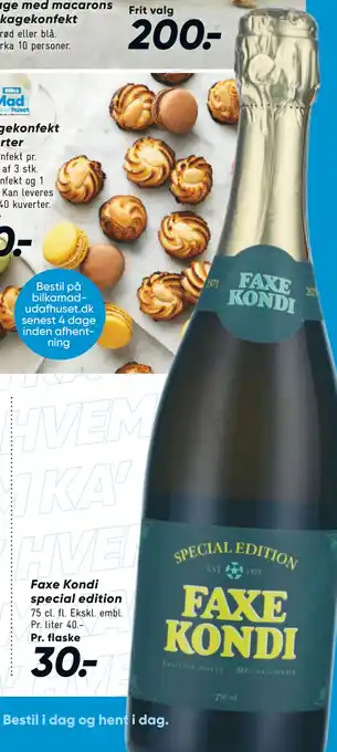Bilka Faxe Kondi special edition tilbud
