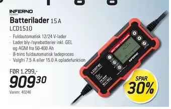 Thansen Batterilader tilbud