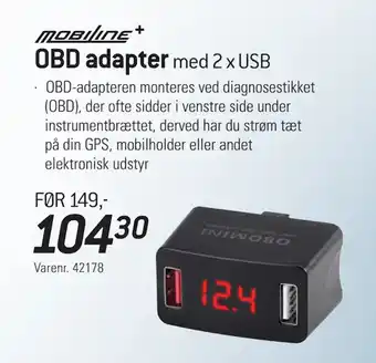 Thansen OBD adapter tilbud