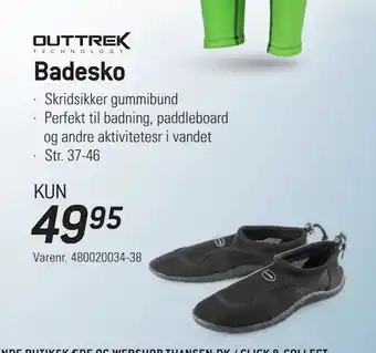 Thansen Badesko tilbud