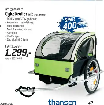 Cykeltrailer