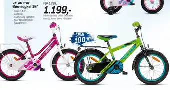 Thansen Børnecykel 16 tilbud