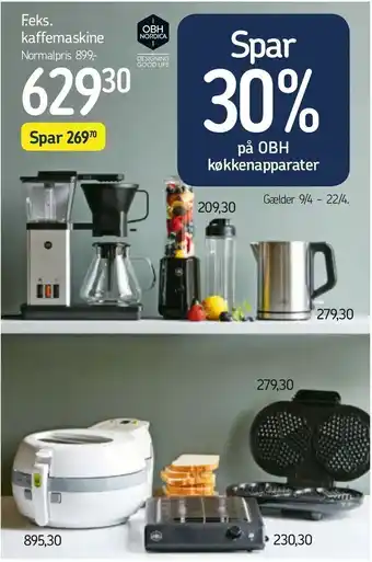 Føtex OBH køkkenapparater tilbud