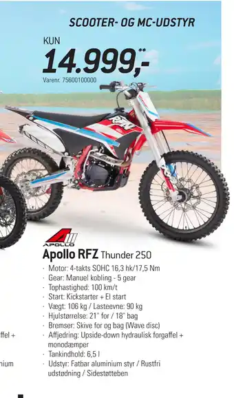 Thansen Apollo RFZ tilbud