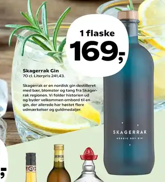 SuperBrugsen Skagerrak Gin tilbud