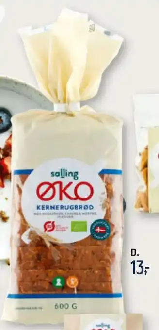Føtex Økologisk kernerugbrød tilbud