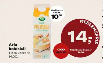 SuperBrugsen Arla koldskål tilbud