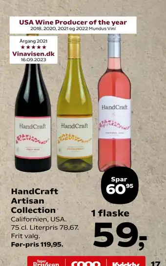 SuperBrugsen HandCraft Artisan Collection tilbud