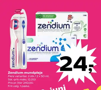Kvickly Zendium mundpleje tilbud