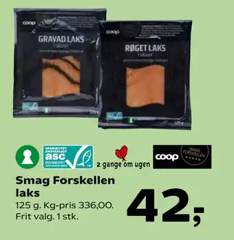 Kvickly Smag Forskellen laks tilbud